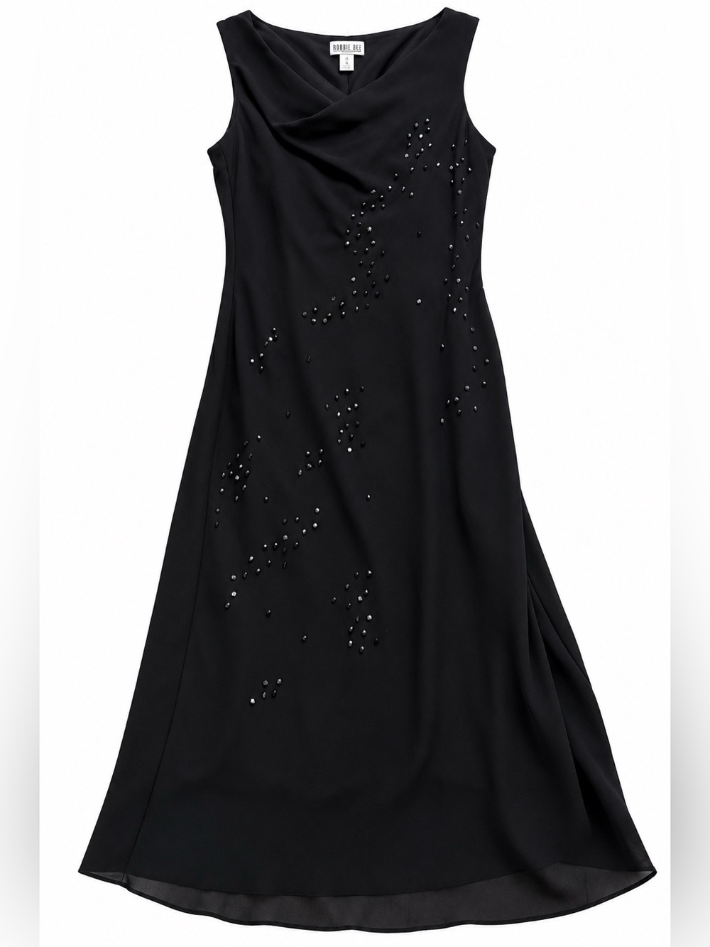 Vintage Bobbie Bee embellished midi dress